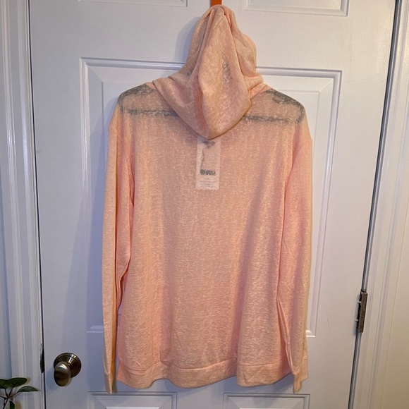 Weatherproof Orange Cowl Neck Sweater - Picture 3 of 4
